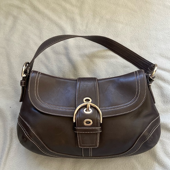 Coach Handbags - Vintage Coach Soho Shoulder Leather Brown Bag